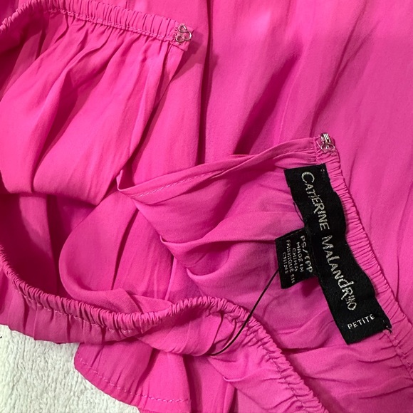 NWT CATHERINE MALANDRINO BLOUSE - Picture 6 of 7